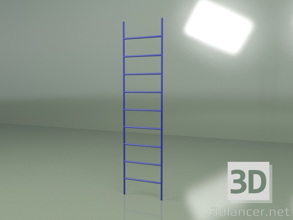 3d model Escalera (azul) - vista previa