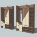 3d model hallway bark - preview