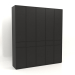 modèle 3D Armoire MW 03 bois (2500x580x2800, bois noir) - preview