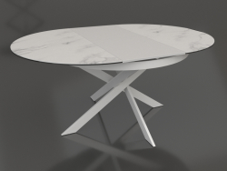 Folding table Diona 120-170 (carrara marble ceramics)