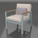 3d model Armchair XS (Blue gray) - preview