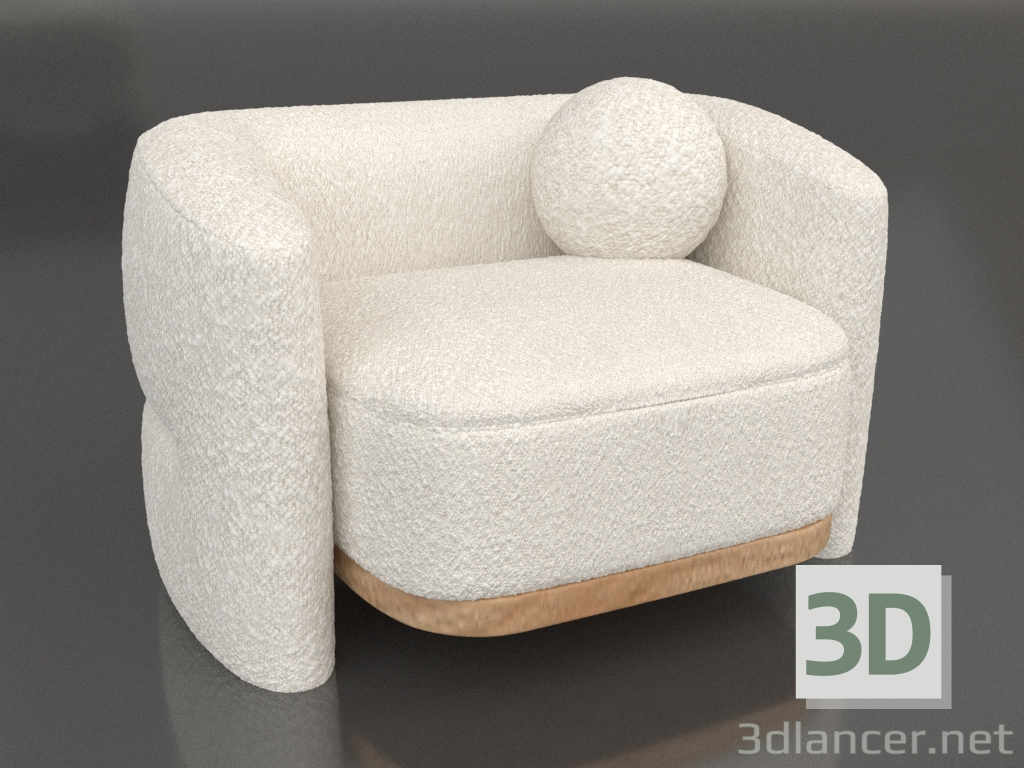 3d модель Кресло ESME – превью 3d модель Кресло ESME – превью