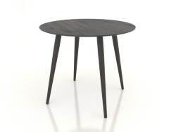 Mesa de comedor BRUNO 900x900x750 mm (roble wengué)