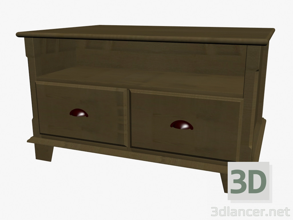 3d model Armario tv (90h65h52) - vista previa