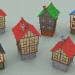 3d Medieval City Pack model buy - render