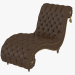 3d model Chaise longue with a stitch of a capiton Aktavia - preview