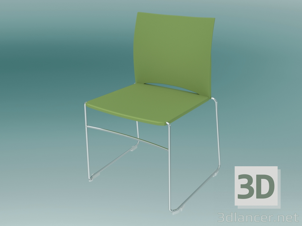 3d model Silla de visitante (550V) - vista previa