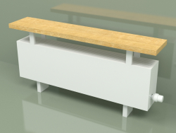 Конвектор - Aura Bench (280х1000х146, RAL 9016)