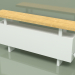 modello 3D Convector - Aura Bench (280x1000x146, RAL 9016) - anteprima