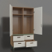 3D Modell Offener Kleiderschrank TUNE HB (WGTHBA) - Vorschau