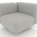 3d model Corner sofa module - preview