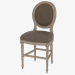 3d модель Стілець обідній VINTAGE LOUIS ROUND BACK COUNTER STOOL (8828.3001.А008) – превью