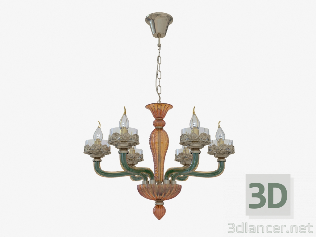 3d model Fixture (Chandelier) Barclay (4001 6) - preview