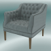 3d model Sillón Bristol (gris) - vista previa