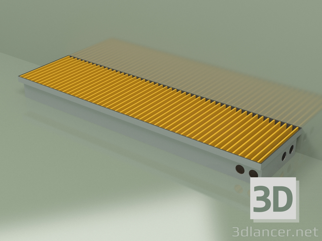 modèle 3D Convecteur gainable - Aquilo F1Т (260х1000х90, RAL 1004) - preview