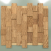 3d model Loft Brush Wood Panel - preview