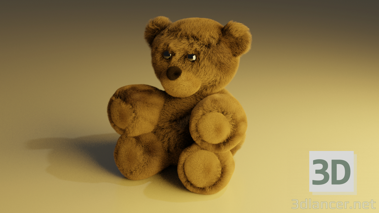 3d model Bear 3d model - preview