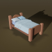 Modelo 3d CartoonBed - preview