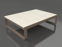 Mesa de centro 120 (DEKTON Danae, Bronce)