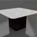 3d model Mesa de comedor 140 (Negro) - vista previa