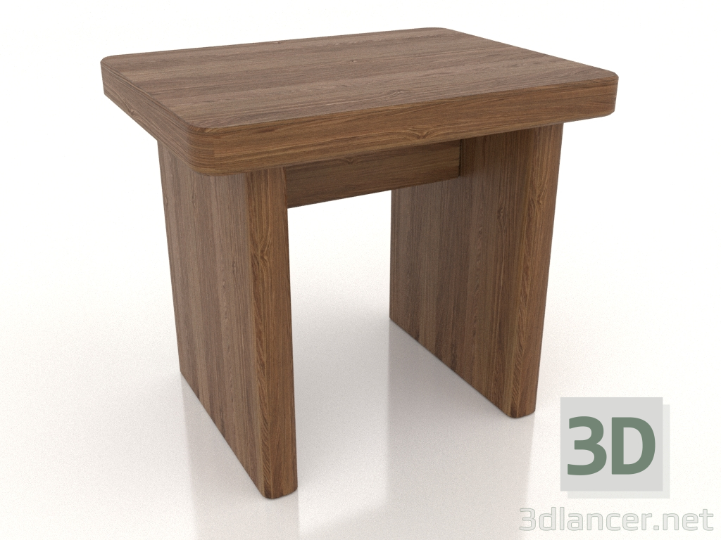 Modelo 3d Banqueta (nogueira clara) - preview