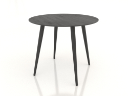 Tavolo da pranzo BRUNO 900x900x750 mm (rovere nero)