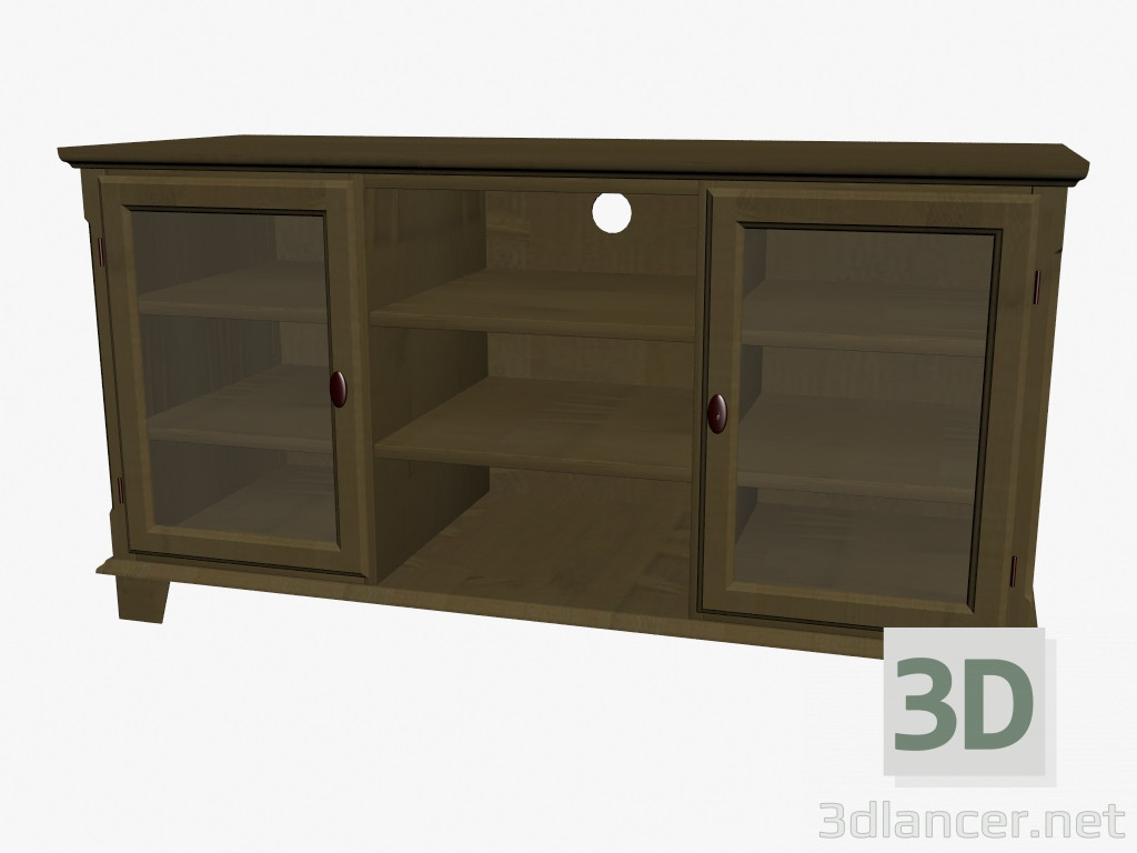 3d model Locker tv (138h53h72) - preview