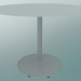 Modelo 3d Mesa BON (9382-51 (⌀ 70cm), A 51cm, branco HPL, ferro fundido branco) - preview