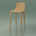 modèle 3D Tabouret de bar 5903 (4 pieds en bois, chêne) - preview