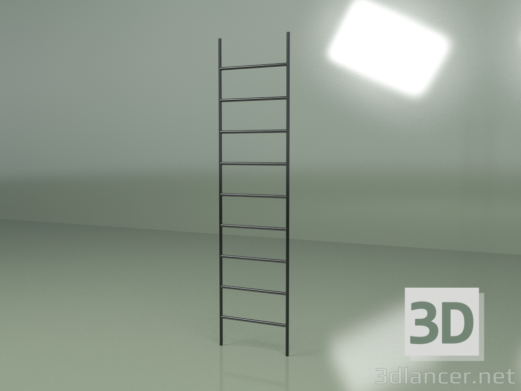 3d model Escalera (negra) - vista previa