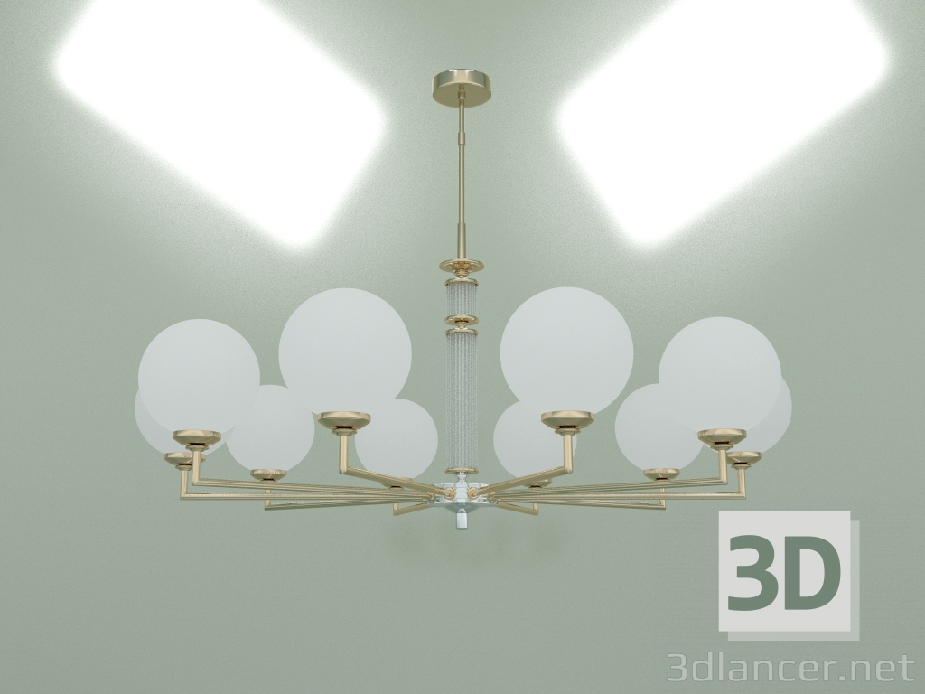 3d model Chandelier ARTU GLASS ART-ZW-10 - preview