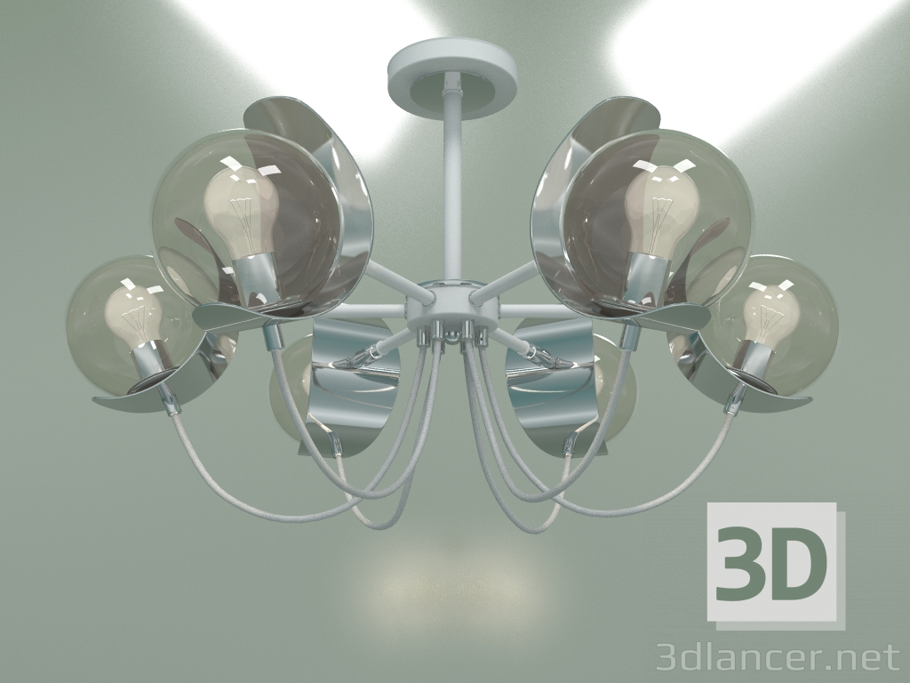 3d model Ceiling chandelier Amato 70110-6 (white) - preview