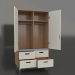 3D Modell Offener Kleiderschrank TUNE HB (WQTHBA) - Vorschau