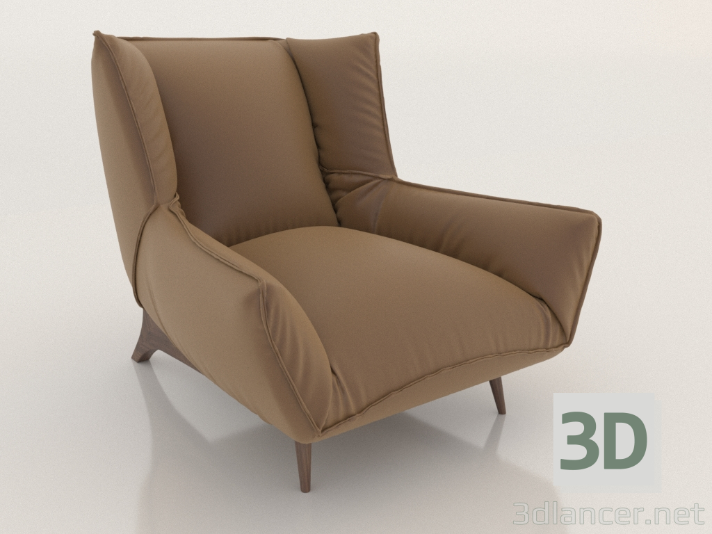 modello 3D Sedia Ego - anteprima