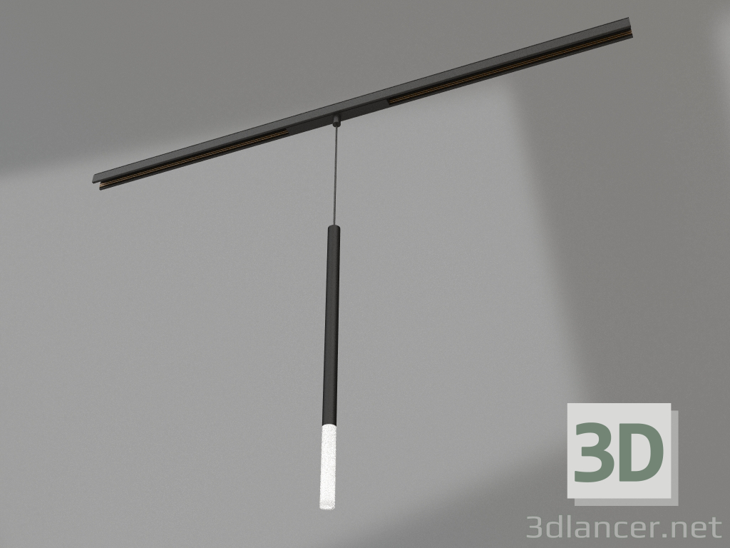 3d model Lamp MAG-ORIENT-STICK-HANG-R20-6W Day4000 (BK, 180°, 48V) - preview