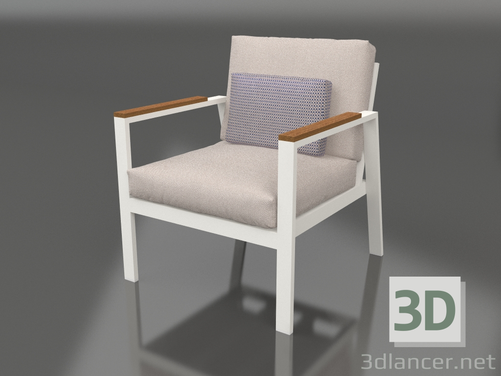 3d model Sillón XS (gris ágata) - vista previa