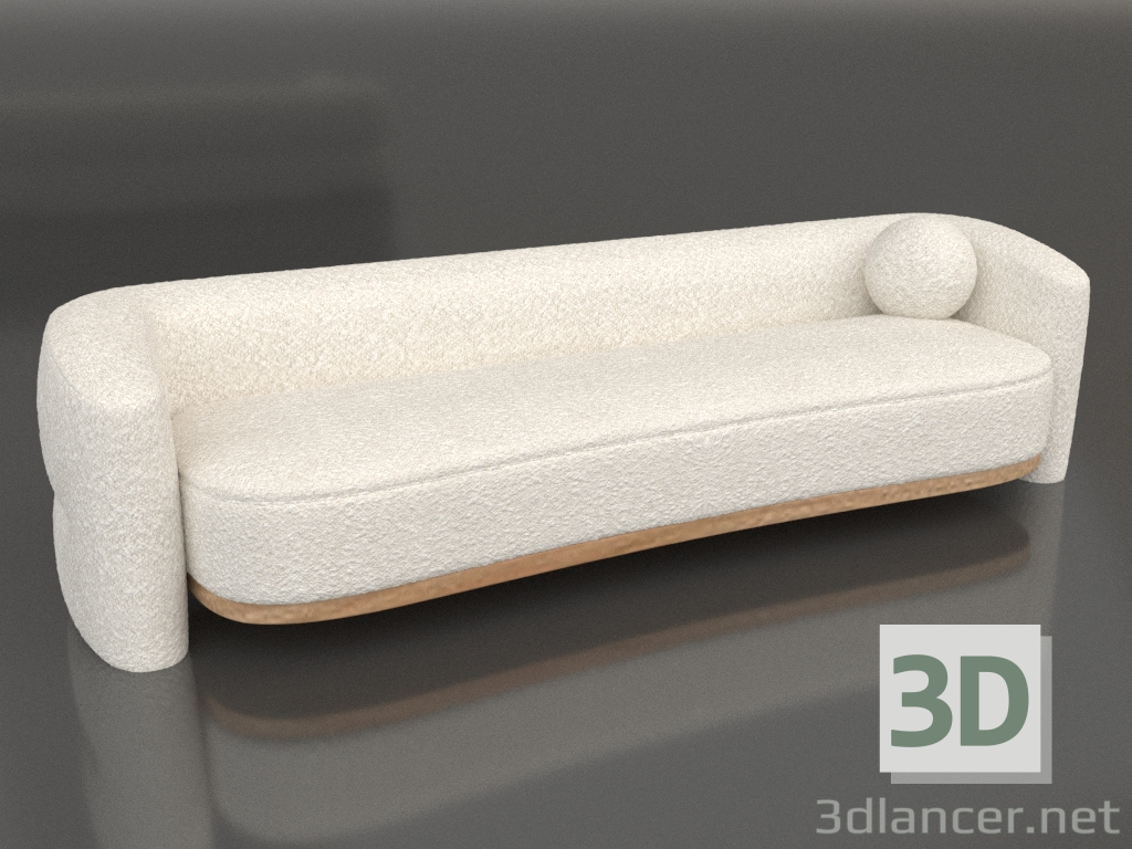 3D Modell ESME-Sofa (2600 mm) - Vorschau 3D Modell ESME-Sofa (2600 mm) - Vorschau