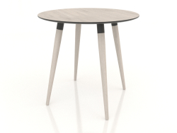 Tavolo da pranzo BRUNO 800x800x750 mm (rovere sbiancato)