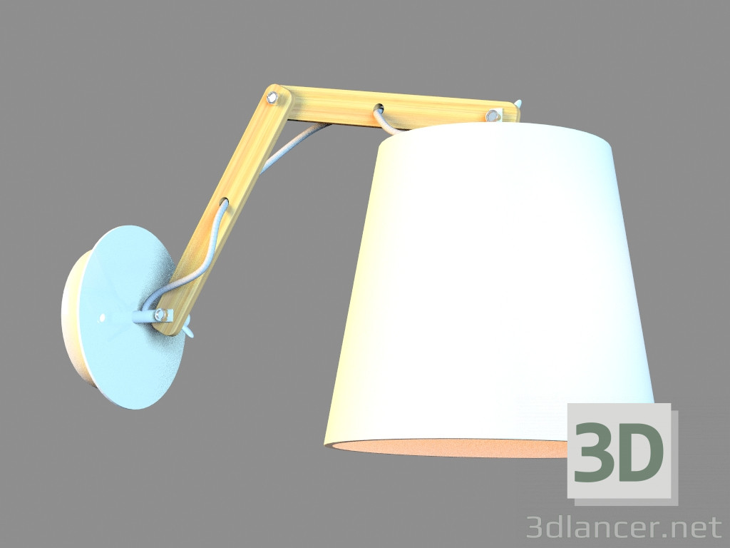 3D modeli Aplik A5700AP-1WH - önizleme