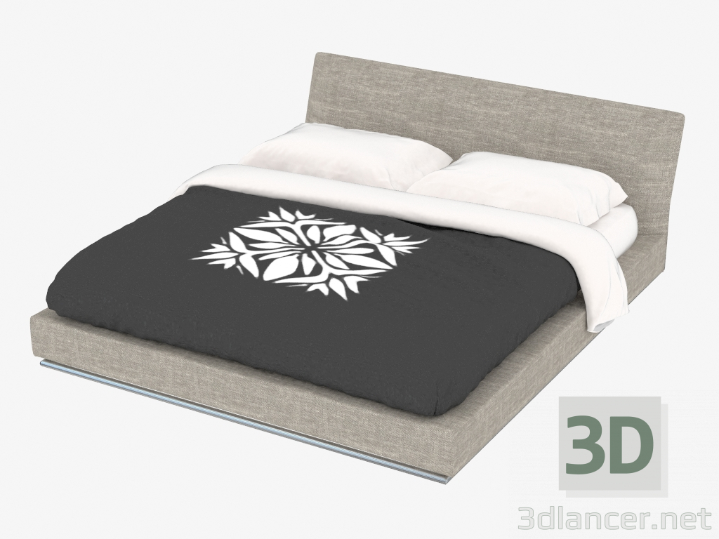 Modelo 3d Cama de Casal Marinheiro - preview