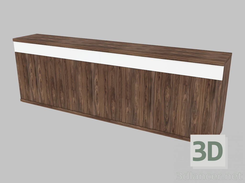 3D Modell 4-teiliges Buffet (6160-48) - Vorschau