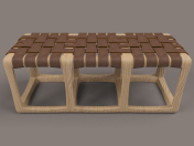 Bench Bungalow fabricado por Riva 1920. Diseñador Jamie Durie.