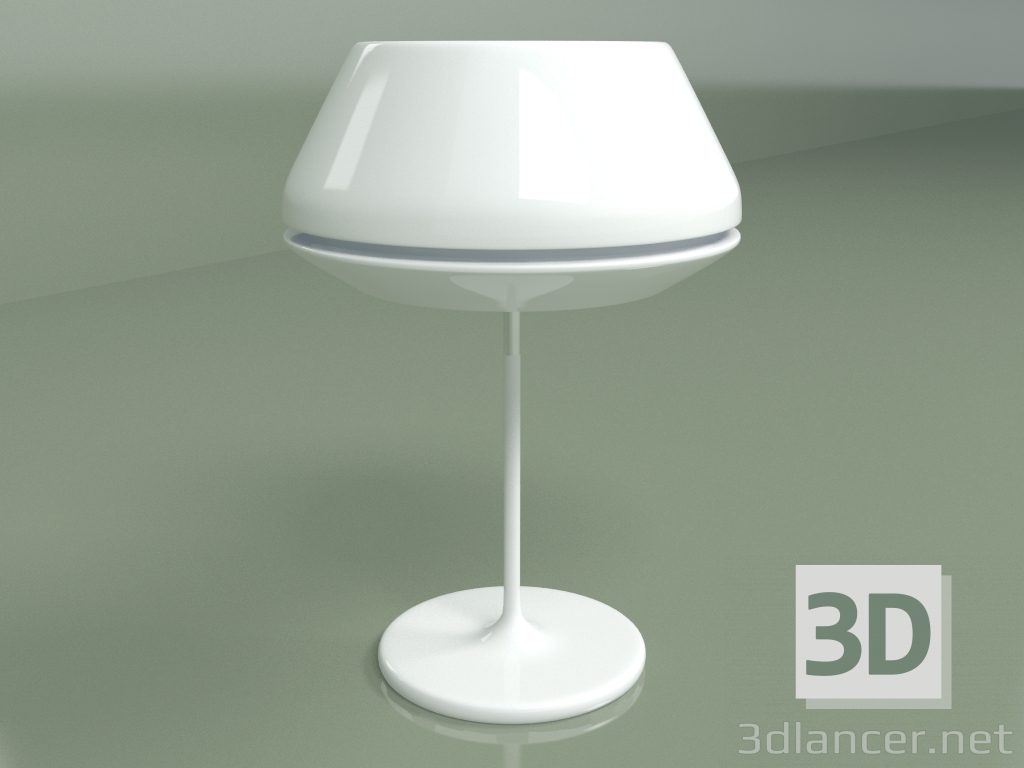 modèle 3D Lampe à poser Spool (blanc) - preview