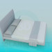 Modelo 3d Cama grande - preview