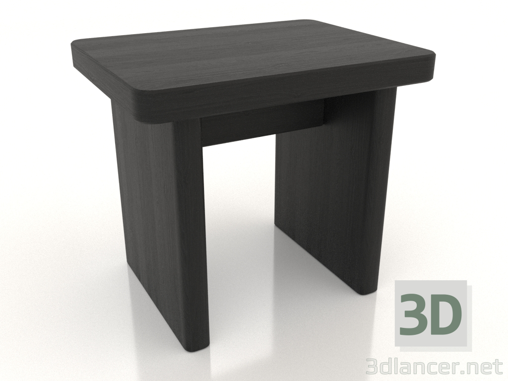 3D Modell Hocker (schwarz RAL 9005) - Vorschau