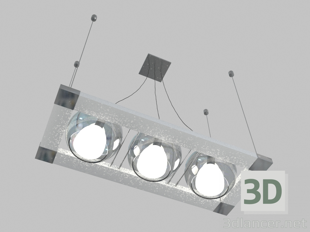 3d model Chandelier pendant Palla (803131) - preview