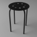 3d model Taburete Marius. Ikea - vista previa