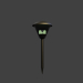 3d solar powered street lamp model buy - render