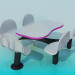 3d model Table and chairs - preview