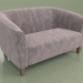 3D Modell Doppelsofa Oxford (Samt) - Vorschau